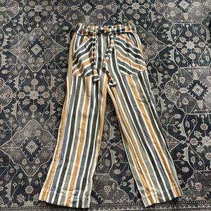 Striped Anthropologie pants XS
